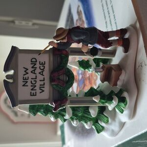 Department 56 Fresh Paint, NE Village Sign